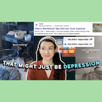 Screenshot of that might just be depression