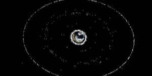 Screenshot of satellites map