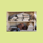 Image of bookes taken by Refugee Hosts research group