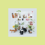 Dog house in shelf by Architecture for Dogs